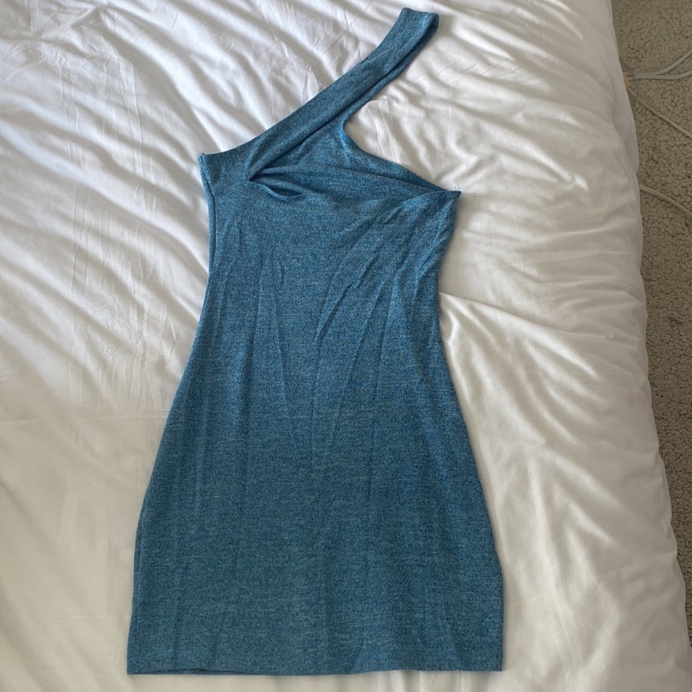 One-Shoulder Mini Dress - Picture 2 of 2